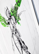 Load image into Gallery viewer, LUDO &#39;CyberbE-e&#39; Hand-Finished Screen Print