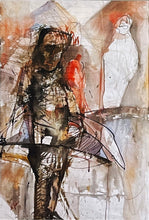 Load image into Gallery viewer, MARCEL JANCO &#39;Untitled&#39; Framed Original Watercolor on Paper - Signari Gallery 