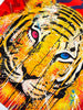 MARKO93 'Pink Blue Eyes Tiger' 4-Color Lithograph Print - Signari Gallery 