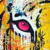 MARKO93 'Pink Blue Eyes Tiger' 4-Color Lithograph Print - Signari Gallery 