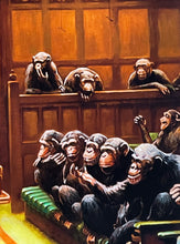 Load image into Gallery viewer, MASON STORM &#39;Monkey Parliament I-III&#39; Framed Giclée Print Set - Signari Gallery 