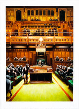 Load image into Gallery viewer, MASON STORM &#39;Monkey Parliament I-III&#39; Framed Giclée Print Set - Signari Gallery 
