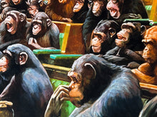 Load image into Gallery viewer, MASON STORM &#39;Monkey Parliament I-III&#39; Framed Giclée Print Set - Signari Gallery 