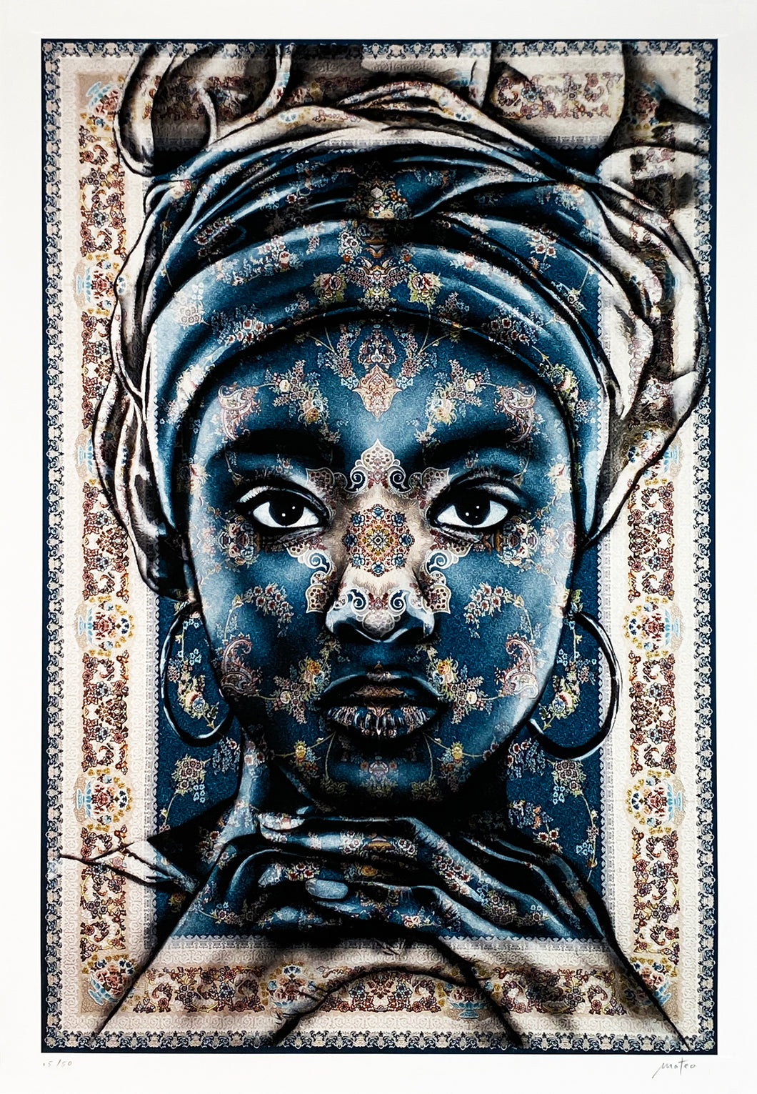 MATEO WALL PAINTER 'Seriya' Giclée Print