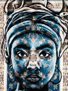 MATEO WALL PAINTER 'Seriya' Giclée Print