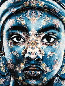 MATEO WALL PAINTER 'Seriya' Giclée Print