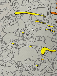 MATT GONDEK 'Deconstructed D'oh Nut' Screen Print - Signari Gallery 