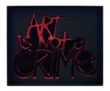 Load image into Gallery viewer, MR. BRAINWASH &#39;Art is Not a Crime: Hard Candy&#39; (red) Resin Sculpture