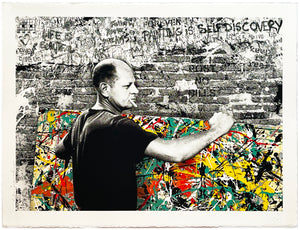 Mr. BRAINWASH 'Jackson Pollock: Self-Discovery' Screen Print
