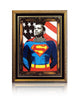 MR. BRAINWASH 'Obama Superman' (gold) Framed Screen Print - Signari Gallery 