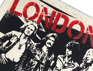 MR. BRAINWASH 'Stairway to London' (Zeppelin) Screen Print - Signari Gallery 