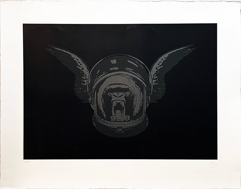 NICK WALKER 'Apish Angel' Screen Print w/Varnish Finish (#6/150)
