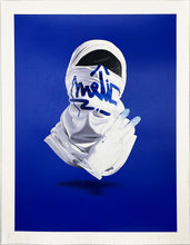 Load image into Gallery viewer, NUNO VIEGAS &#39;Shirt Mask VII&#39; Print + &#39;Glove x Fat Cap I&#39; Deck Framed - Signari Gallery 