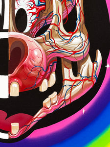 NYCHOS 'Mickey Head Anatomy' Giclée Print - Signari Gallery 