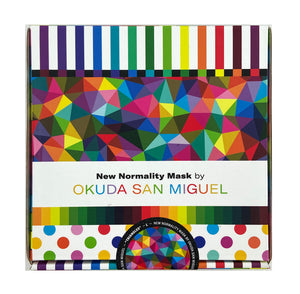 OKUDA SAN MIGUEL 'New Normality: Triangles' Reusable Facemask