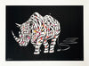 OTTO SCHADE 'Rhino Zero' Hand-Painted Multiple