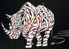 Load image into Gallery viewer, OTTO SCHADE &#39;Rhino Zero&#39; Hand-Painted Multiple