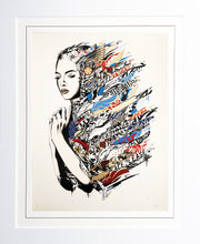 Load image into Gallery viewer, PREFAB 77 &#39;Cloak of Fire&#39; Framed 14-Color Screen Print