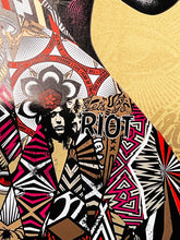 Load image into Gallery viewer, PREFAB 77 &#39;Outlandos D&#39;Amour&#39; (gold/gold) Screen Print (PP)