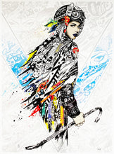 Load image into Gallery viewer, PREFAB 77 &#39;White Line Fever&#39; (blue) Archival Pigment Print - Signari Gallery 
