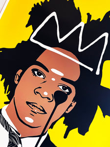 PURE EVIL 'Jean-Michel Basquiat's Nightmare' Screen Print
