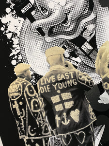PURE EVIL x MISS BUGS 'Mashup' 3-Screen Print Set