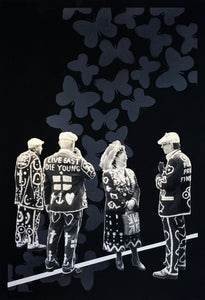 PURE EVIL x MISS BUGS 'Mashup' 3-Screen Print Set