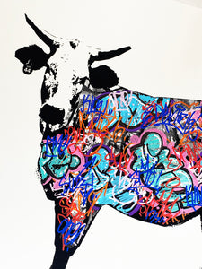 RENE GAGNON 'Tagged' Hand-Embellished Serigraph Print - Signari Gallery 