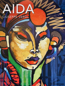 RETNA 'Verdi: Aida' San Francisco Opera Poster - Signari Gallery 