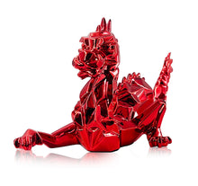 Load image into Gallery viewer, RICHARD ORLINSKI &#39;Dragon Spirit&#39; (red) Resin Art Figure - Signari Gallery 