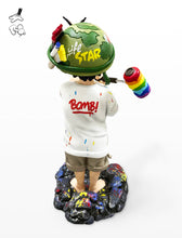 Load image into Gallery viewer, ROAMCOUCH &#39;Bomber Boy&#39; Resin Art Figure - Signari Gallery 