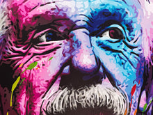 Load image into Gallery viewer, ROAMCOUCH &#39;Einstein&#39; 16-Color Giclée Print (#87) - Signari Gallery 