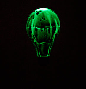 RON ENGLISH 'Light Cult Crypto Bulb' Glow in the Dark Art Sculpture