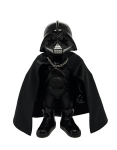 RON ENGLISH 'Dark Star Grin (Vader)' (silver) Designer Art Figure