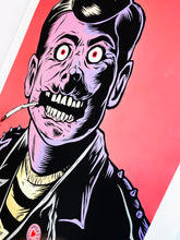 Load image into Gallery viewer, RYAN ROADKILL &#39;Whiskey Throttle JFK&#39; Screen Print