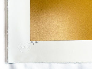 SHOK-1 'Thorns' (gold) 9-Layer Screen Print