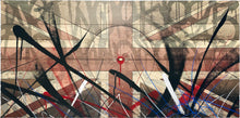 Load image into Gallery viewer, SABER &#39;Union Jacked&#39; Hand-Finished Screen Print - Signari Gallery 