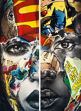 Load image into Gallery viewer, SANDRA CHEVRIER &#39;La Cage, Nous Sommes Uns&#39; Diptych Giclée Print - Signari Gallery 