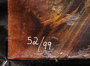 SEBASTIAN KRUGER 'Satchmo' Giclee on Canvas - Signari Gallery 