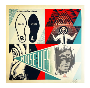 SHEPARD FAIREY 'Alternative Facts' Screen Print