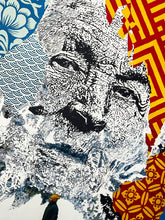 Load image into Gallery viewer, SHEPARD FAIREY x VHILS &#39;American Dreamers V&#39; 7-color Lithograph