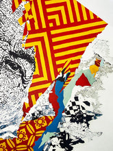 Load image into Gallery viewer, SHEPARD FAIREY x VHILS &#39;American Dreamers V&#39; 7-color Lithograph