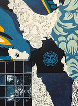 Load image into Gallery viewer, SHEPARD FAIREY x VHILS &#39;American Dreamers V&#39; 7-color Lithograph