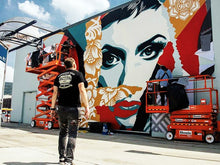 Load image into Gallery viewer, SHEPARD FAIREY x VHILS &#39;American Dreamers V&#39; 7-color Lithograph