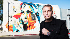 SHEPARD FAIREY x VHILS 'American Dreamers V' 7-color Lithograph