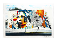 Load image into Gallery viewer, SHEPARD FAIREY x VHILS &#39;American Dreamers V&#39; 7-color Lithograph - Signari Gallery 