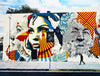 SHEPARD FAIREY x VHILS 'American Dreamers V' 7-color Lithograph