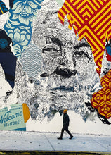 Load image into Gallery viewer, SHEPARD FAIREY x VHILS &#39;American Dreamers V&#39; 7-color Lithograph