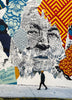 SHEPARD FAIREY x VHILS 'American Dreamers V' 7-color Lithograph