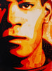 SHEPARD FAIREY 'Basquiat Canvas' Screen Print Framed